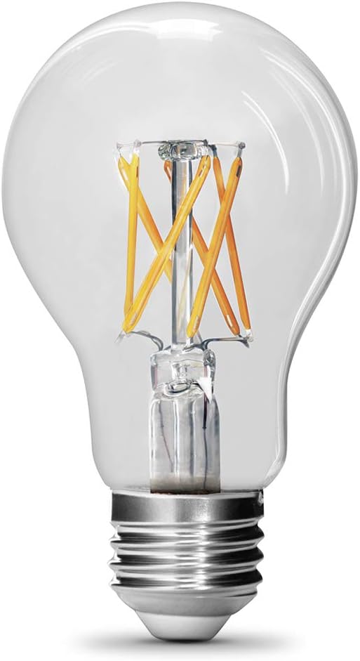 LED Clear A19 Medium Base Light Bulb